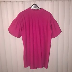 -Never Worn- ASOS Hot Pink Shift Dress, size 6
